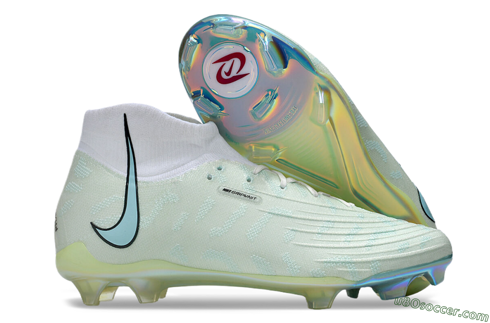 Nike Phantom Luna Elite FG Firm Ground Soccer Cleats - Jade/White/Black 1