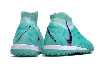Nike Phantom Luna Elite NU TF Artificial Turf Soccer Shoes - Green/Yellow/Purple/Black