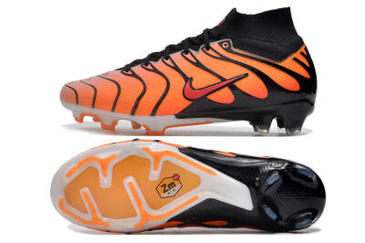 Nike Air Zoom Mercurial Superfly 9 Elite FG Firm Ground Soccer Cleats - Orange/Black/Red