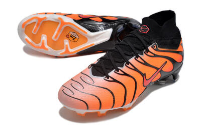 Nike Air Zoom Mercurial Superfly 9 Elite FG Firm Ground Soccer Cleats - Orange/Black/Red