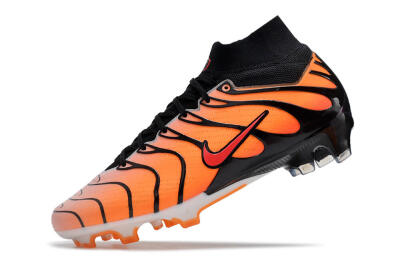 Nike Air Zoom Mercurial Superfly 9 Elite FG Firm Ground Soccer Cleats - Orange/Black/Red