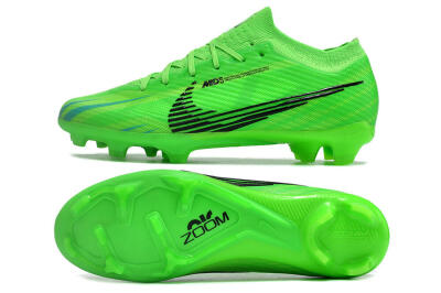 Nike Air Zoom Mercurial Vapor 15 Elite FG Firm Ground Soccer Cleats - Green/Black