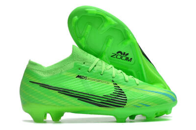 Nike Air Zoom Mercurial Vapor 15 Elite FG Firm Ground Soccer Cleats - Green/Black