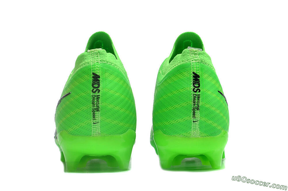 Nike Air Zoom Mercurial Vapor 15 Elite FG Firm Ground Soccer Cleats - Green/Black 5