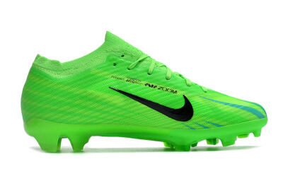 Nike Air Zoom Mercurial Vapor 15 Elite FG Firm Ground Soccer Cleats - Green/Black