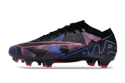 Nike Air Zoom Mercurial Vapor 15 Elite FG Firm Ground Soccer Cleats - Black/Purple/Pink