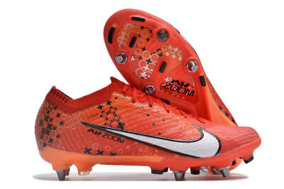 Nike Air Zoom Mercurial Vapor 15 SG Soft Ground Soccer Cleats - Red/White/Black