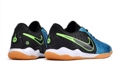 Nike Tiempo Legend 10 Pro IC Indoor & Futsal Soccer Shoes - Blue/Black/Yellow