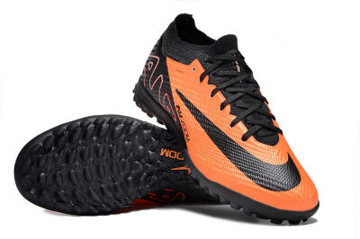 Nike Air Zoom Mercurial Vapor 15 Elite TF Artificial Turf Soccer Shoes - Orange/Black