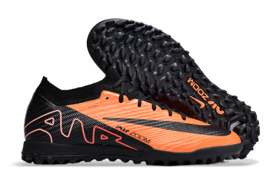 Nike Air Zoom Mercurial Vapor 15 Elite TF Artificial Turf Soccer Shoes - Orange/Black