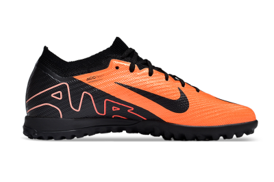 Nike Air Zoom Mercurial Vapor 15 Elite TF Artificial Turf Soccer Shoes - Orange/Black