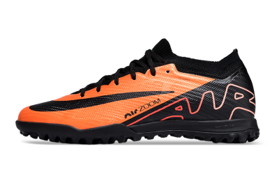 Nike Air Zoom Mercurial Vapor 15 Elite TF Artificial Turf Soccer Shoes - Orange/Black
