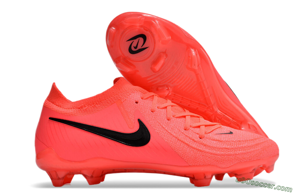 Nike Phantom Luna Elite FG Firm Ground Soccer Cleats - Orange/Black 1
