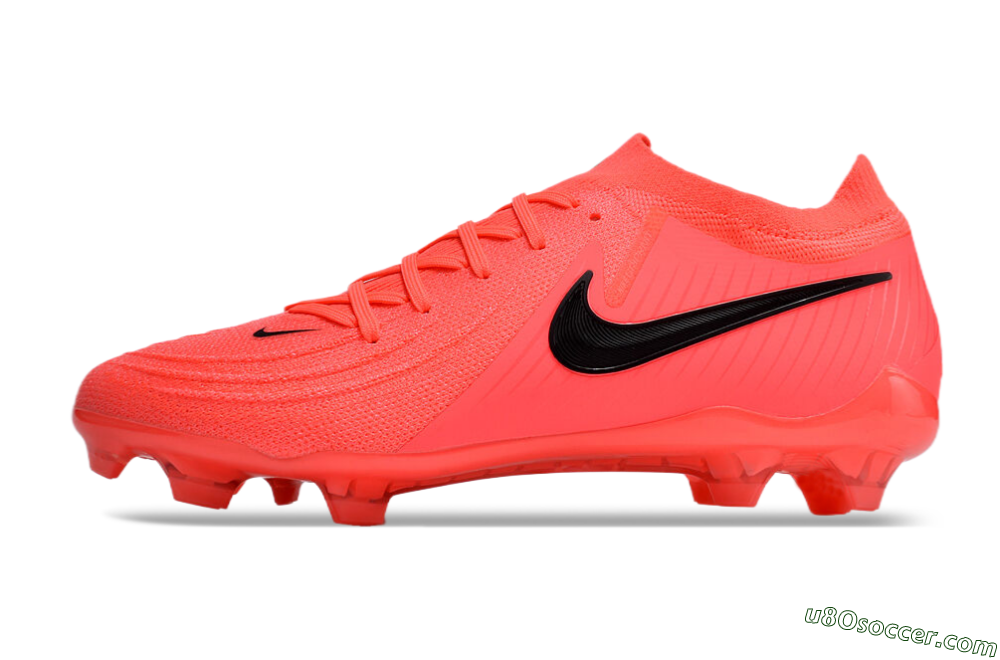 Nike Phantom Luna Elite FG Firm Ground Soccer Cleats - Orange/Black 2