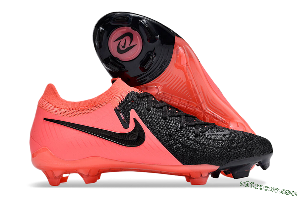 Nike Phantom Luna Elite FG Firm Ground Soccer Cleats - Orange/Black 1