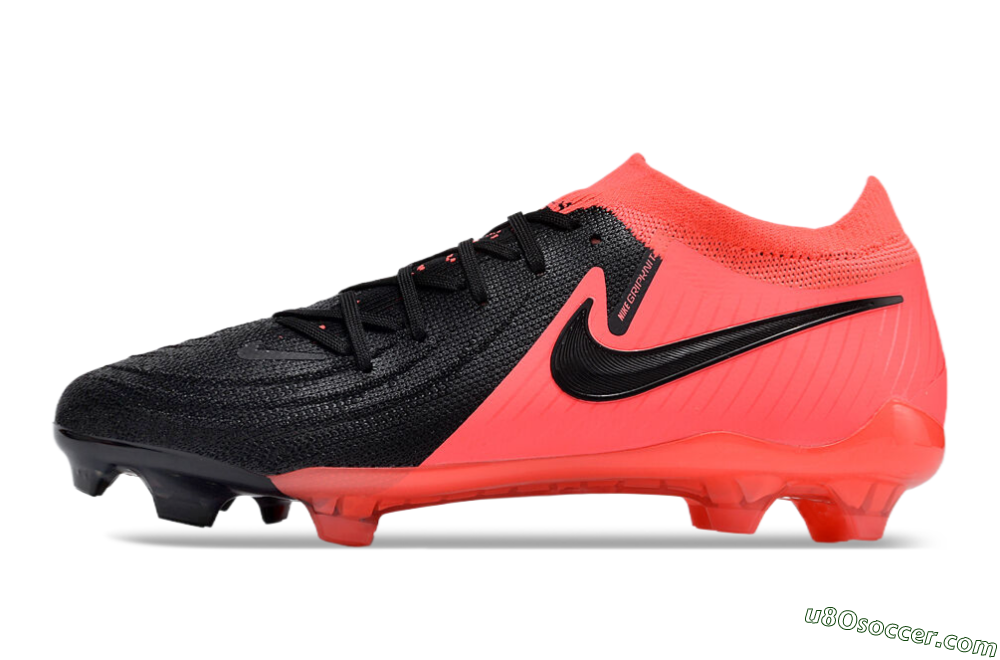 Nike Phantom Luna Elite FG Firm Ground Soccer Cleats - Orange/Black 2