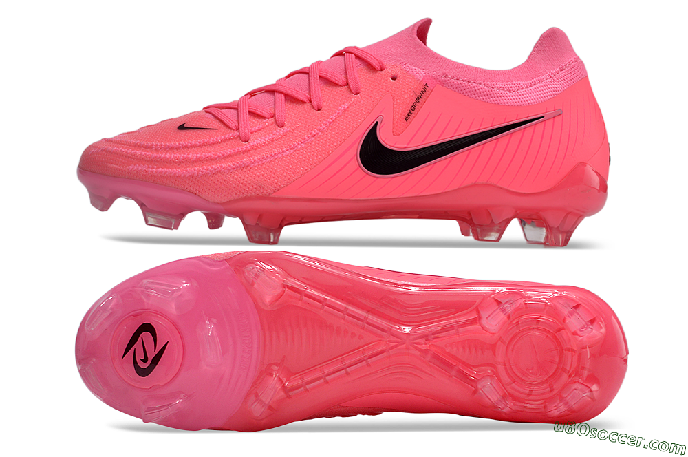 Nike Phantom Luna Elite NU FG Firm Ground Soccer Cleats - Pink/Black 0