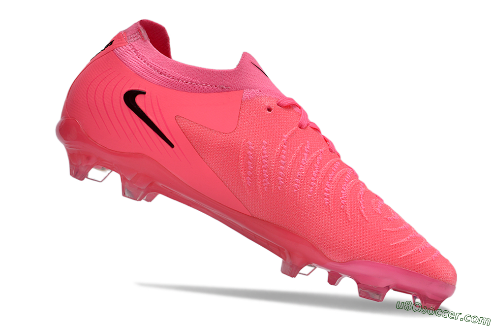 Nike Phantom Luna Elite NU FG Firm Ground Soccer Cleats - Pink/Black 4