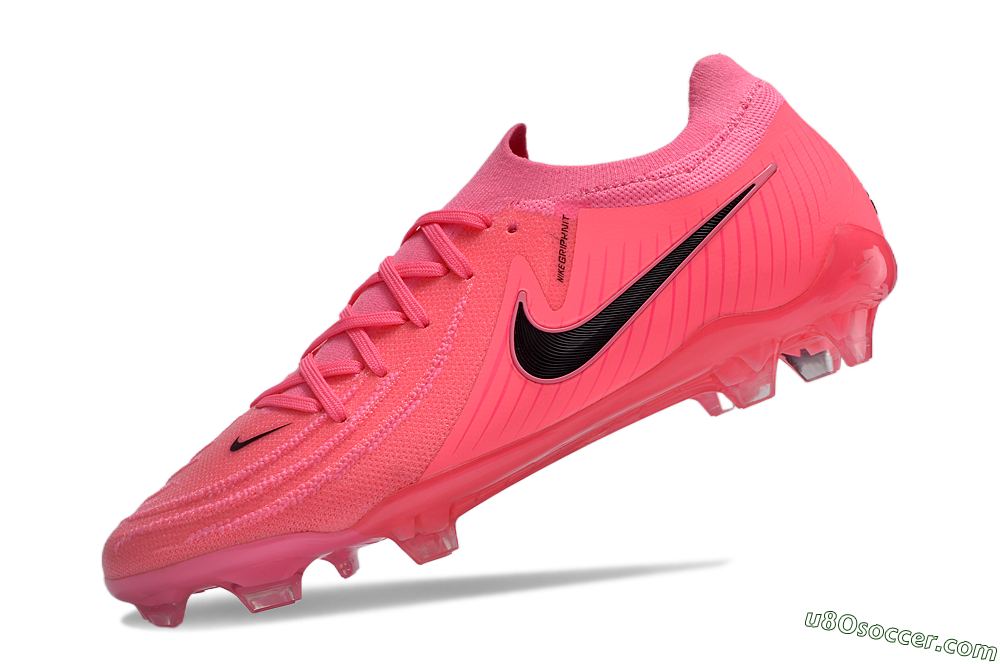 Nike Phantom Luna Elite NU FG Firm Ground Soccer Cleats - Pink/Black 5