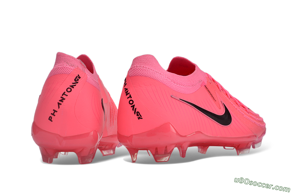 Nike Phantom Luna Elite NU FG Firm Ground Soccer Cleats - Pink/Black 6