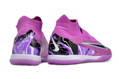 Nike Phantom GX Elite DF Link IC Indoor & Futsal Soccer Shoes - Purple/Black/White