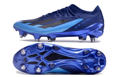 SG Soft Ground Soccer Cleats in Blue, Jade, and Black - Get