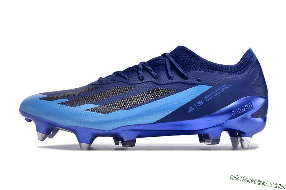 SG Soft Ground Soccer Cleats in Blue, Jade, and Black - Get