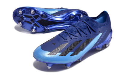 Adidas X Crazyfast.1 SG Soft Ground Soccer Cleats - Blue/Jade/Black
