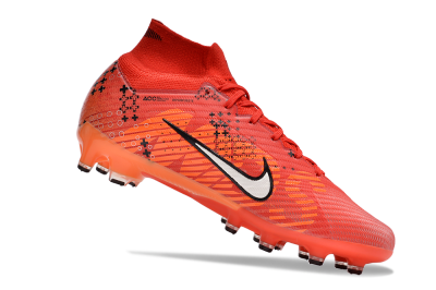 Nike Air Zoom Mercurial Superfly 9 Elite AG Artificial Grass Soccer Cleats - Red/White/Black