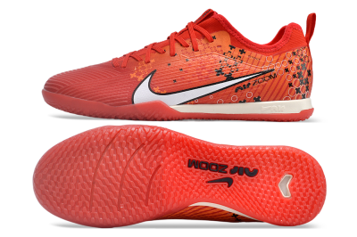 Nike Air Zoom Mercurial Vapor 15 Pro IC Indoor & Futsal Soccer Shoes - Red/White/Black