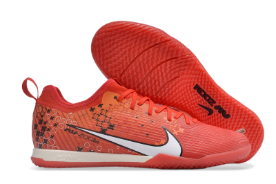 Nike Air Zoom Mercurial Vapor 15 Pro IC Indoor & Futsal Soccer Shoes - Red/White/Black