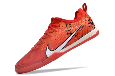 Nike Air Zoom Mercurial Vapor 15 Pro IC Indoor & Futsal Soccer Shoes - Red/White/Black