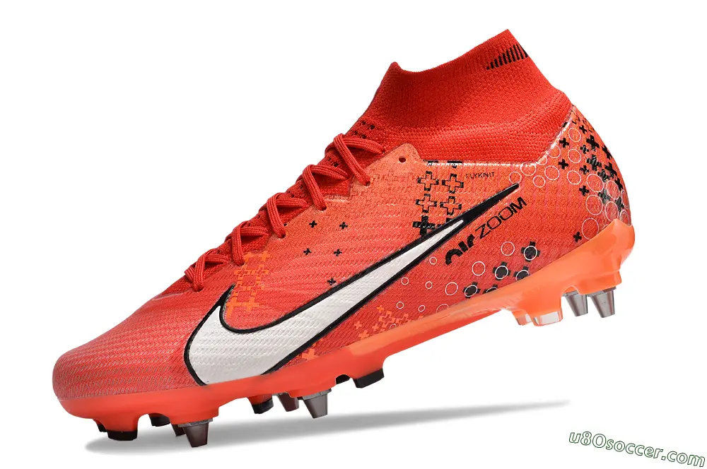 エアレジェンドSG SG Soft Ground Soccer Cleats | Red, White, Black Colorway