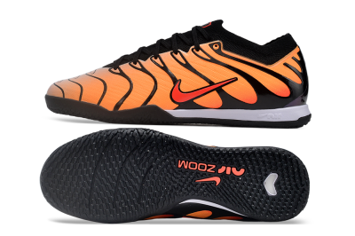 Nike Air Zoom Mercurial Vapor 15 Elite IC Indoor & Futsal Soccer Shoes - Yellow/Black/Red