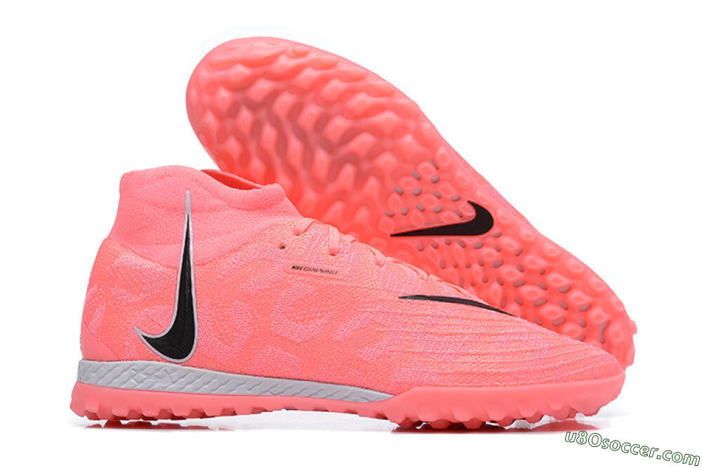 Nike Phantom Luna Elite TF Artificial Turf Soccer Shoes - Pink/Black/White 1
