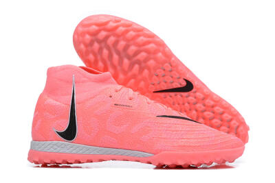 Nike Phantom Luna Elite TF Artificial Turf Soccer Shoes - Pink/Black/White