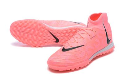 Nike Phantom Luna Elite TF Artificial Turf Soccer Shoes - Pink/Black/White