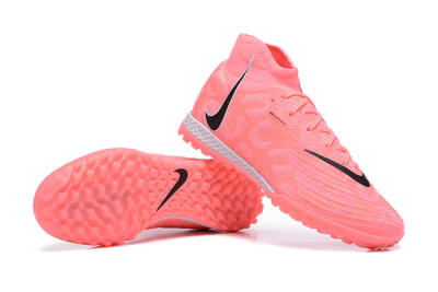 Nike Phantom Luna Elite TF Artificial Turf Soccer Shoes - Pink/Black/White