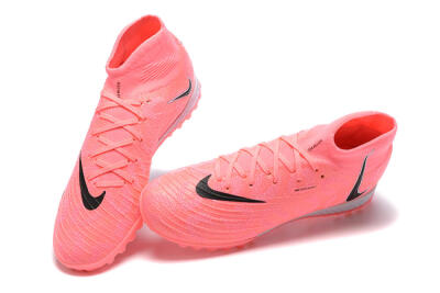 Nike Phantom Luna Elite TF Artificial Turf Soccer Shoes - Pink/Black/White
