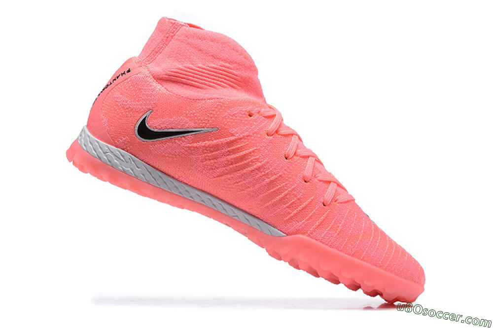 Nike Phantom Luna Elite TF Artificial Turf Soccer Shoes - Pink/Black/White 7