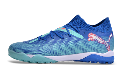 Puma Future Ultimate TF Artificial Turf Soccer Shoes - Blue/Jade/Red