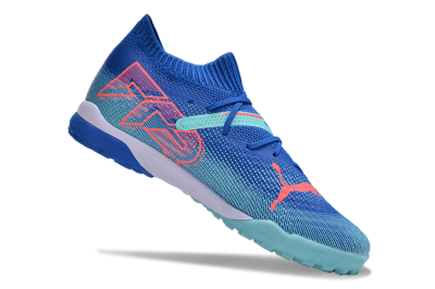 Puma Future Ultimate TF Artificial Turf Soccer Shoes - Blue/Jade/Red