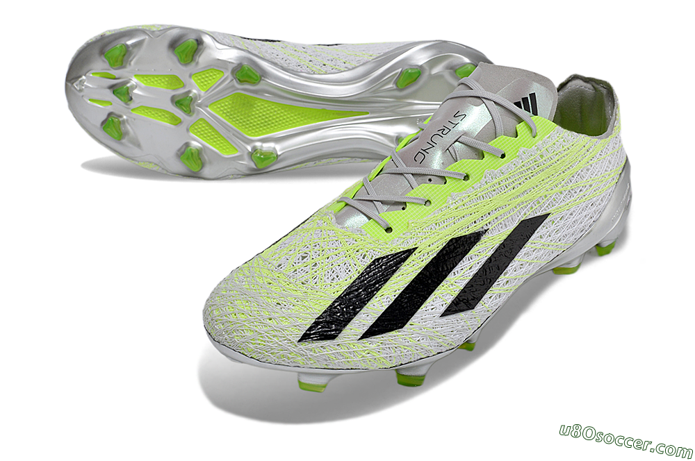 Adidas X Crazyfast+ Strung FG Firm Ground Soccer Cleats - Yellow/White/Black 3