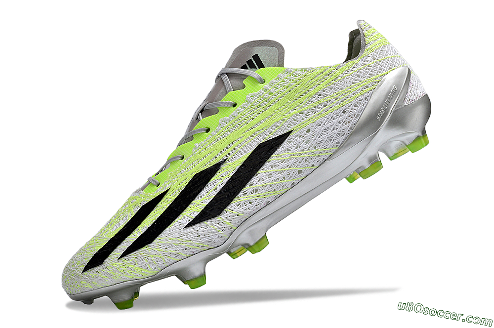 Adidas X Crazyfast+ Strung FG Firm Ground Soccer Cleats - Yellow/White/Black 5
