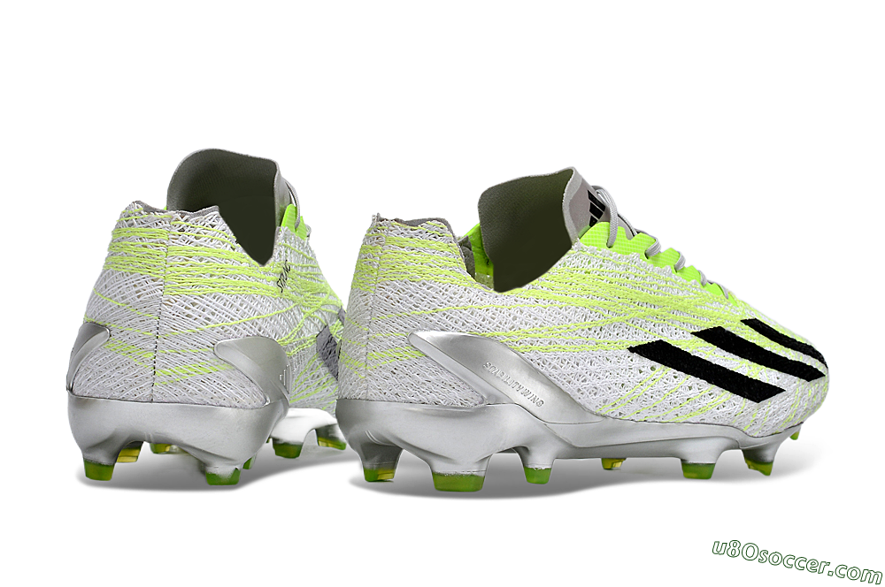 Adidas X Crazyfast+ Strung FG Firm Ground Soccer Cleats - Yellow/White/Black 6