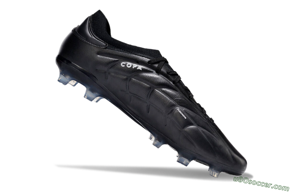 Adidas Copa Pure 2+ FG Firm Ground Soccer Cleats - Black/Silver/White 4
