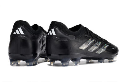 Adidas Copa Pure 2+ FG Firm Ground Soccer Cleats - Black/Silver/White