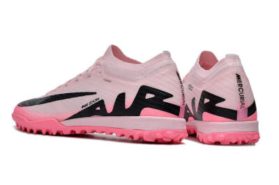 Nike Air Zoom Mercurial Vapor 15 Elite TF Artificial Turf Soccer Shoes - Pink/Pink/Black
