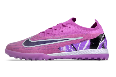 Nike Phantom GX Elite TF Artificial Turf Soccer Shoes - Purple/Black/White