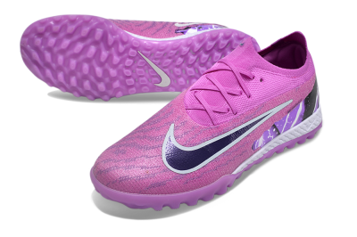 Nike Phantom GX Elite TF Artificial Turf Soccer Shoes - Purple/Black/White